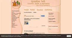 Desktop Screenshot of guzsalyasbolt.hu